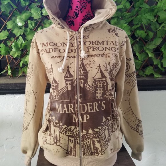 Sweaters New Unisex Marauders Map Harry Potter Hoodie Poshmark